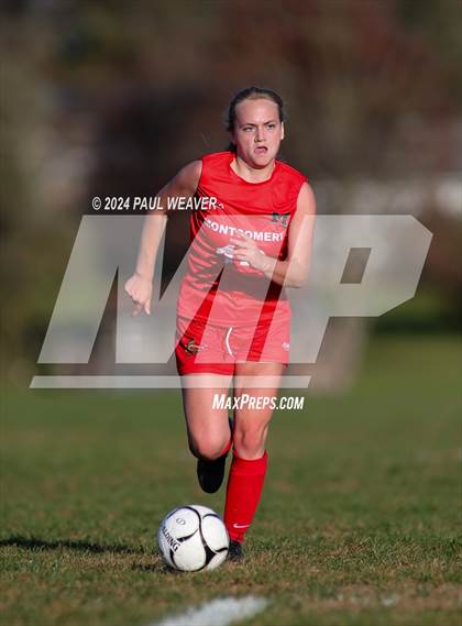 Thumbnail 2 in Sullivan County vs Montgomery (PIAA D4 1A First Round) photogallery.