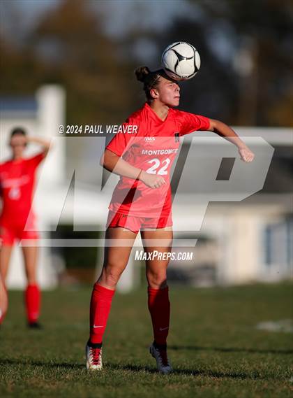 Thumbnail 1 in Sullivan County vs Montgomery (PIAA D4 1A First Round) photogallery.
