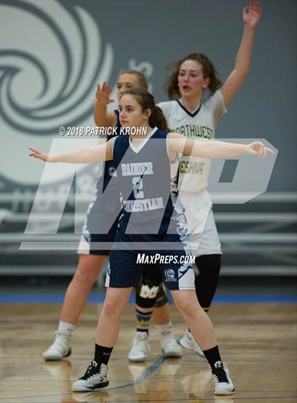 Thumbnail 1 in Northwest Yeshiva vs. Rainier Christian photogallery.