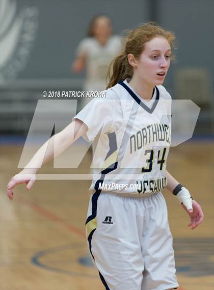 Thumbnail 2 in Northwest Yeshiva vs. Rainier Christian photogallery.