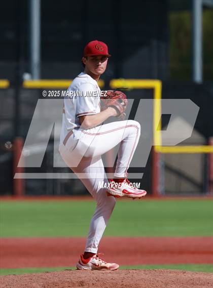 Thumbnail 3 in Redlands East Valley @ Oaks Christian (CIF SS Div 2 Round 2) photogallery.