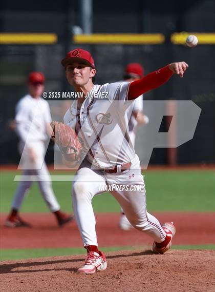 Thumbnail 2 in Redlands East Valley @ Oaks Christian (CIF SS Div 2 Round 2) photogallery.