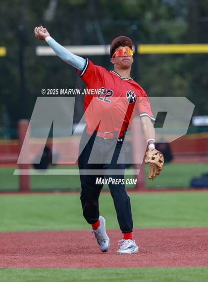Thumbnail 3 in Redlands East Valley @ Oaks Christian (CIF SS Div 2 Round 2) photogallery.