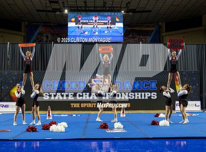 Thumbnail 3 in Combs - Cheer (AIA Division III Prelims) photogallery.