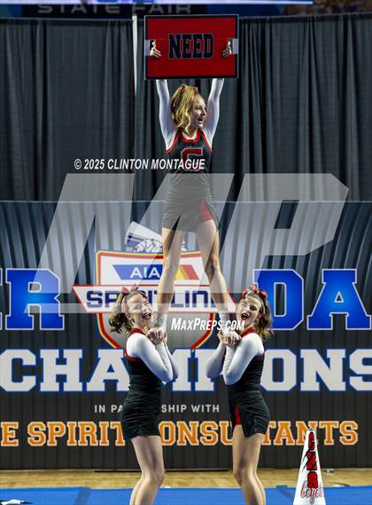 Thumbnail 1 in Combs - Cheer (AIA Division III Prelims) photogallery.