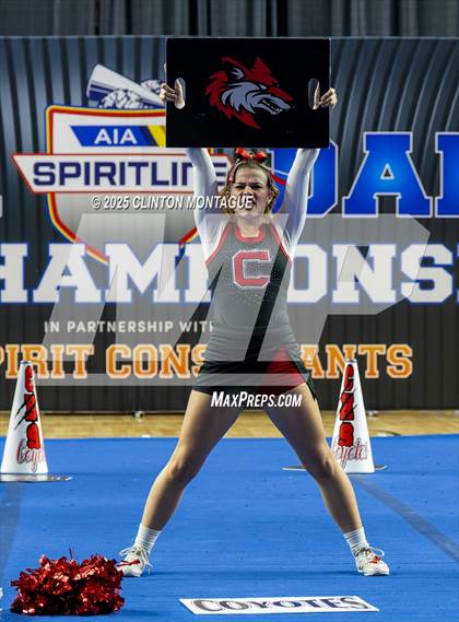 Thumbnail 3 in Combs - Cheer (AIA Division III Prelims) photogallery.