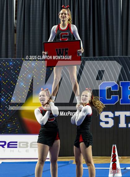 Thumbnail 2 in Combs - Cheer (AIA Division III Prelims) photogallery.