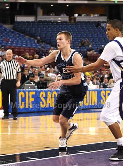 Thumbnail 3 in Forest Lake Christian vs. Bradshaw Christian (CIF SJS D5 Final) photogallery.