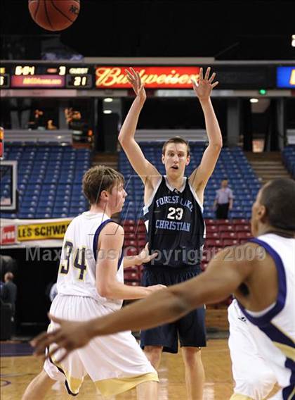 Thumbnail 2 in Forest Lake Christian vs. Bradshaw Christian (CIF SJS D5 Final) photogallery.