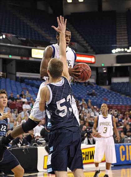 Thumbnail 3 in Forest Lake Christian vs. Bradshaw Christian (CIF SJS D5 Final) photogallery.