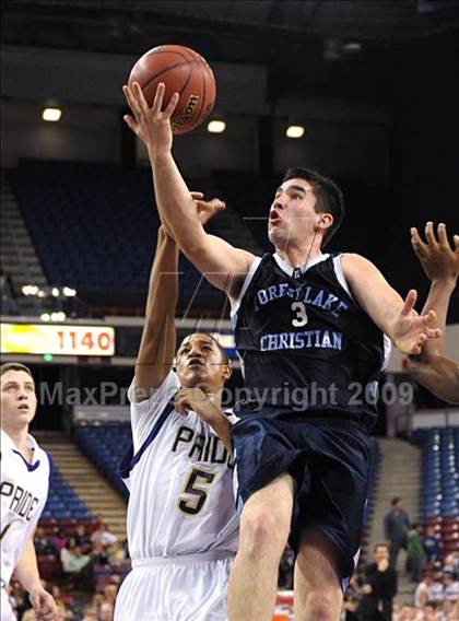 Thumbnail 1 in Forest Lake Christian vs. Bradshaw Christian (CIF SJS D5 Final) photogallery.