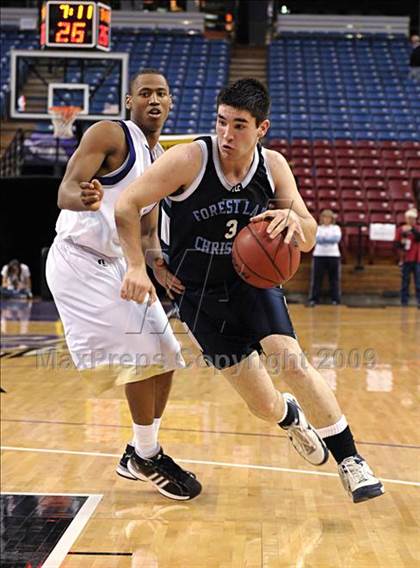 Thumbnail 2 in Forest Lake Christian vs. Bradshaw Christian (CIF SJS D5 Final) photogallery.