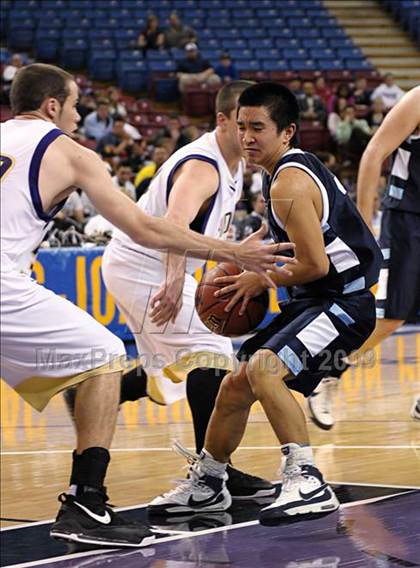 Thumbnail 1 in Forest Lake Christian vs. Bradshaw Christian (CIF SJS D5 Final) photogallery.
