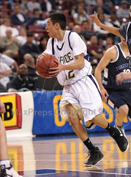 Thumbnail 3 in Forest Lake Christian vs. Bradshaw Christian (CIF SJS D5 Final) photogallery.