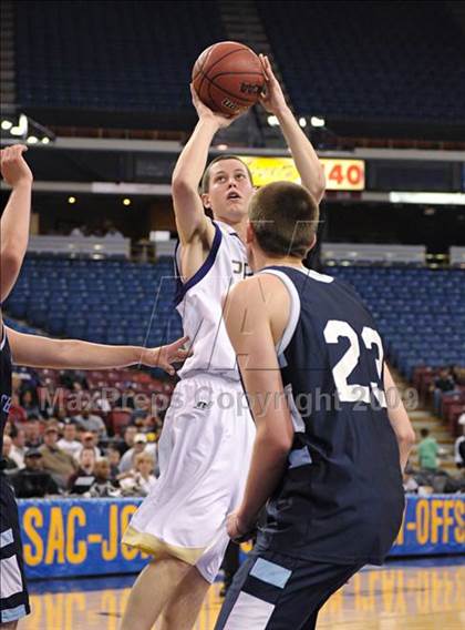 Thumbnail 1 in Forest Lake Christian vs. Bradshaw Christian (CIF SJS D5 Final) photogallery.