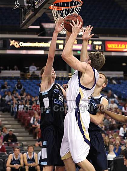 Thumbnail 1 in Forest Lake Christian vs. Bradshaw Christian (CIF SJS D5 Final) photogallery.