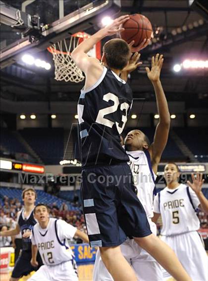 Thumbnail 1 in Forest Lake Christian vs. Bradshaw Christian (CIF SJS D5 Final) photogallery.