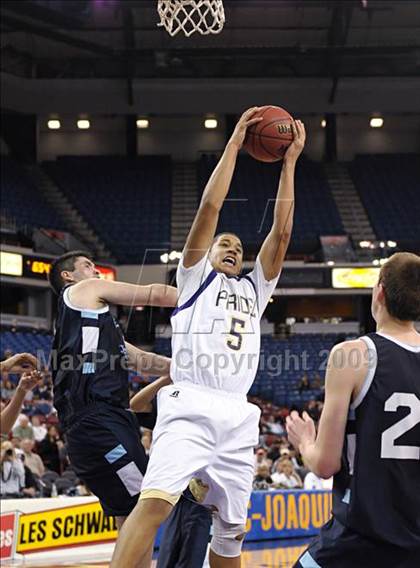 Thumbnail 1 in Forest Lake Christian vs. Bradshaw Christian (CIF SJS D5 Final) photogallery.