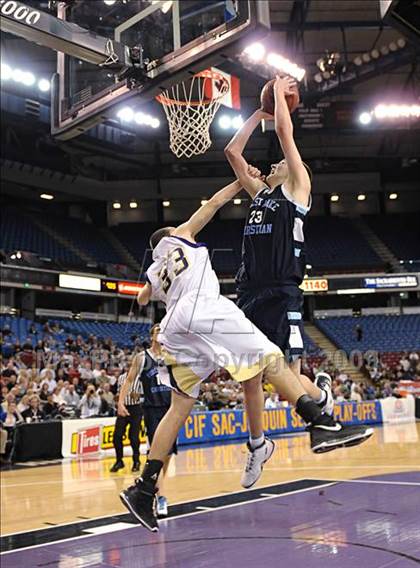 Thumbnail 1 in Forest Lake Christian vs. Bradshaw Christian (CIF SJS D5 Final) photogallery.
