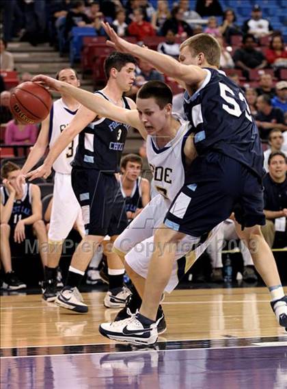 Thumbnail 1 in Forest Lake Christian vs. Bradshaw Christian (CIF SJS D5 Final) photogallery.