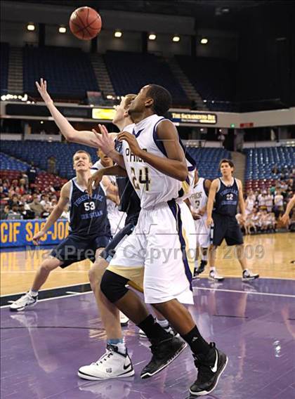 Thumbnail 1 in Forest Lake Christian vs. Bradshaw Christian (CIF SJS D5 Final) photogallery.
