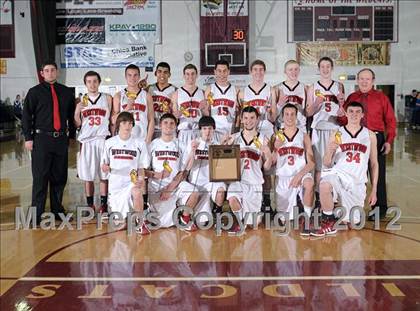 Thumbnail 2 in Paradise Adventist Academy vs. Westwood (CIF NS D6 Final) photogallery.