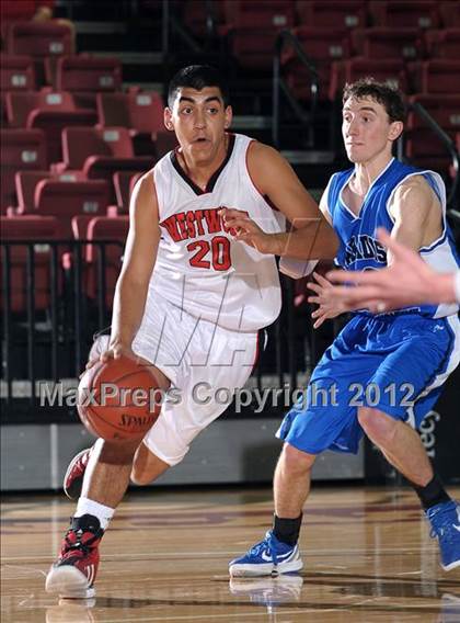 Thumbnail 1 in Paradise Adventist Academy vs. Westwood (CIF NS D6 Final) photogallery.