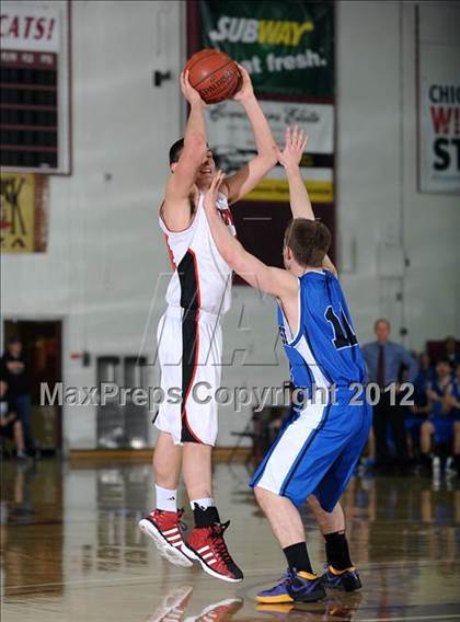 Thumbnail 1 in Paradise Adventist Academy vs. Westwood (CIF NS D6 Final) photogallery.