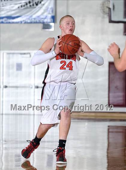 Thumbnail 3 in Paradise Adventist Academy vs. Westwood (CIF NS D6 Final) photogallery.