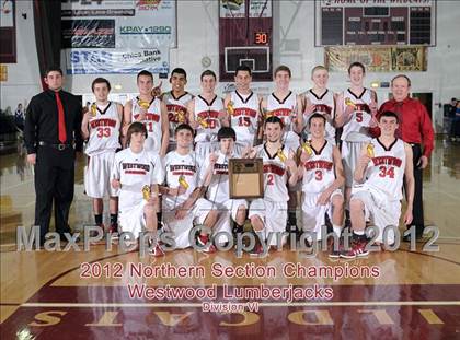 Thumbnail 3 in Paradise Adventist Academy vs. Westwood (CIF NS D6 Final) photogallery.