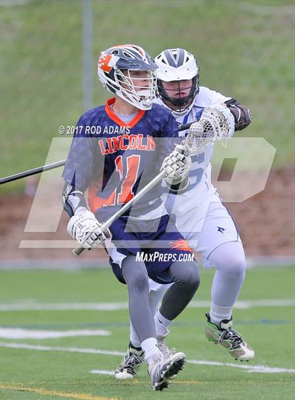 Thumbnail 3 in Lincoln vs. Creighton Prep photogallery.