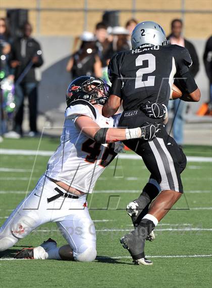 Thumbnail 1 in Guyer vs. Aledo (UIL 4A Division 1 Area Playoff) photogallery.