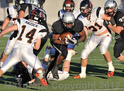Thumbnail 3 in Guyer vs. Aledo (UIL 4A Division 1 Area Playoff) photogallery.