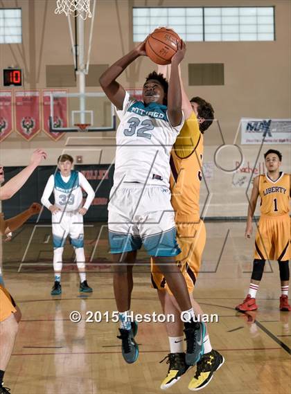 Thumbnail 2 in Liberty vs. Santiago (MaxPreps Holiday Classic) photogallery.
