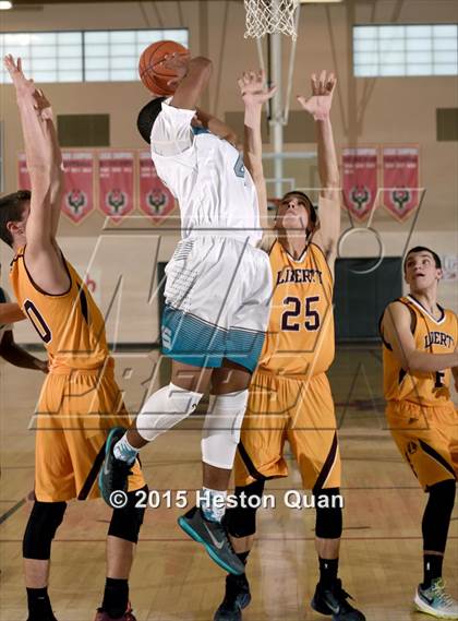 Thumbnail 3 in Liberty vs. Santiago (MaxPreps Holiday Classic) photogallery.