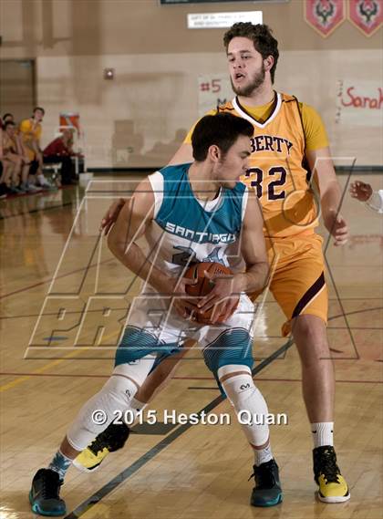 Thumbnail 2 in Liberty vs. Santiago (MaxPreps Holiday Classic) photogallery.