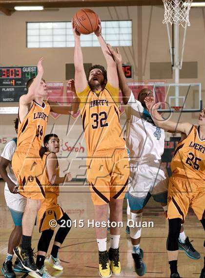 Thumbnail 3 in Liberty vs. Santiago (MaxPreps Holiday Classic) photogallery.