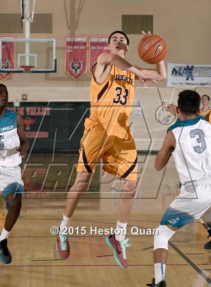 Thumbnail 3 in Liberty vs. Santiago (MaxPreps Holiday Classic) photogallery.