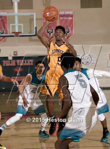 Thumbnail 2 in Liberty vs. Santiago (MaxPreps Holiday Classic) photogallery.