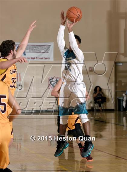 Thumbnail 3 in Liberty vs. Santiago (MaxPreps Holiday Classic) photogallery.
