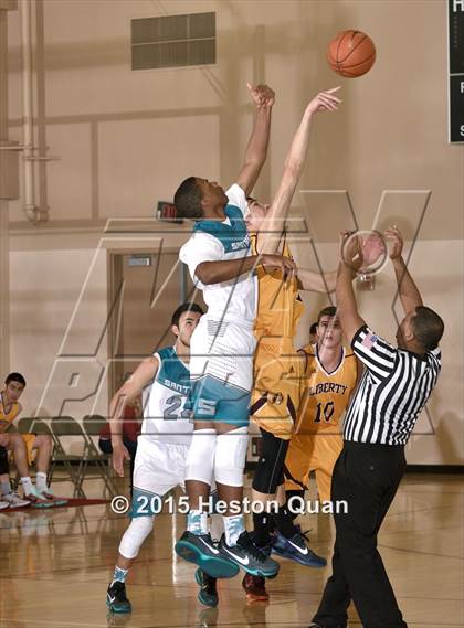 Thumbnail 1 in Liberty vs. Santiago (MaxPreps Holiday Classic) photogallery.
