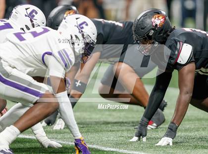 Thumbnail 3 in Hebron Christian vs. Calvary Day (GHSA Private Championship) photogallery.