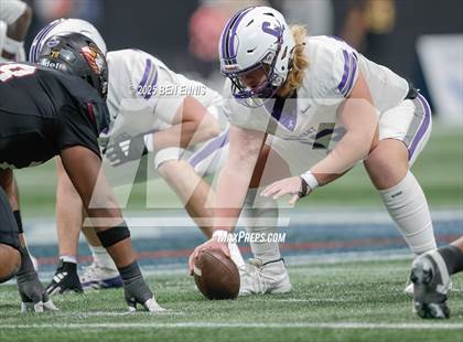 Thumbnail 1 in Hebron Christian vs. Calvary Day (GHSA Private Championship) photogallery.