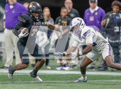 Thumbnail 1 in Hebron Christian vs. Calvary Day (GHSA Private Championship) photogallery.