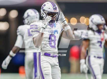 Thumbnail 2 in Hebron Christian vs. Calvary Day (GHSA Private Championship) photogallery.