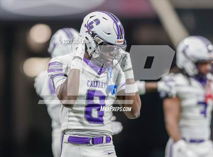 Thumbnail 1 in Hebron Christian vs. Calvary Day (GHSA Private Championship) photogallery.