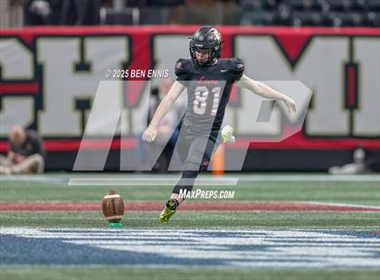 Thumbnail 3 in Hebron Christian vs. Calvary Day (GHSA Private Championship) photogallery.