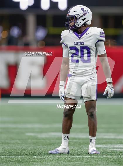 Thumbnail 3 in Hebron Christian vs. Calvary Day (GHSA Private Championship) photogallery.