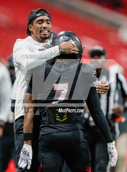 Thumbnail 3 in Hebron Christian vs. Calvary Day (GHSA Private Championship) photogallery.