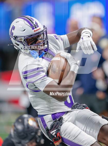 Thumbnail 2 in Hebron Christian vs. Calvary Day (GHSA Private Championship) photogallery.